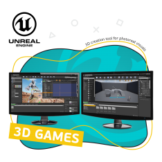 Unreal Engine 4. Игровой движок - КИБЕРшкола программирования для детей, компьютерные курсы для школьников, начинающих и подростков - KIBERone г. Ставрополь