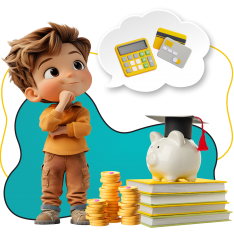 Финансовый интеллект вместе KIBERone - КИБЕРшкола программирования для детей, компьютерные курсы для школьников, начинающих и подростков - KIBERone г. Ставрополь