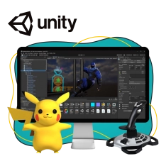 Мир игр на Unity 2D на популярном движке + AI-помощники - КИБЕРшкола программирования для детей, компьютерные курсы для школьников, начинающих и подростков - KIBERone г. Ставрополь