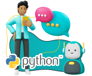 Умный чат-бот на Python - Школа программирования для детей, компьютерные курсы для школьников, начинающих и подростков - KIBERone г. Ставрополь